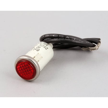Bakers Pride INDICATOR LAMP; RED 1/2;250V;1 AS-P1168A